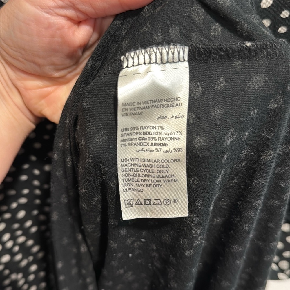 Soma Cool Nights V Neck Nightgown Sleepshirt - Picture 7 of 9